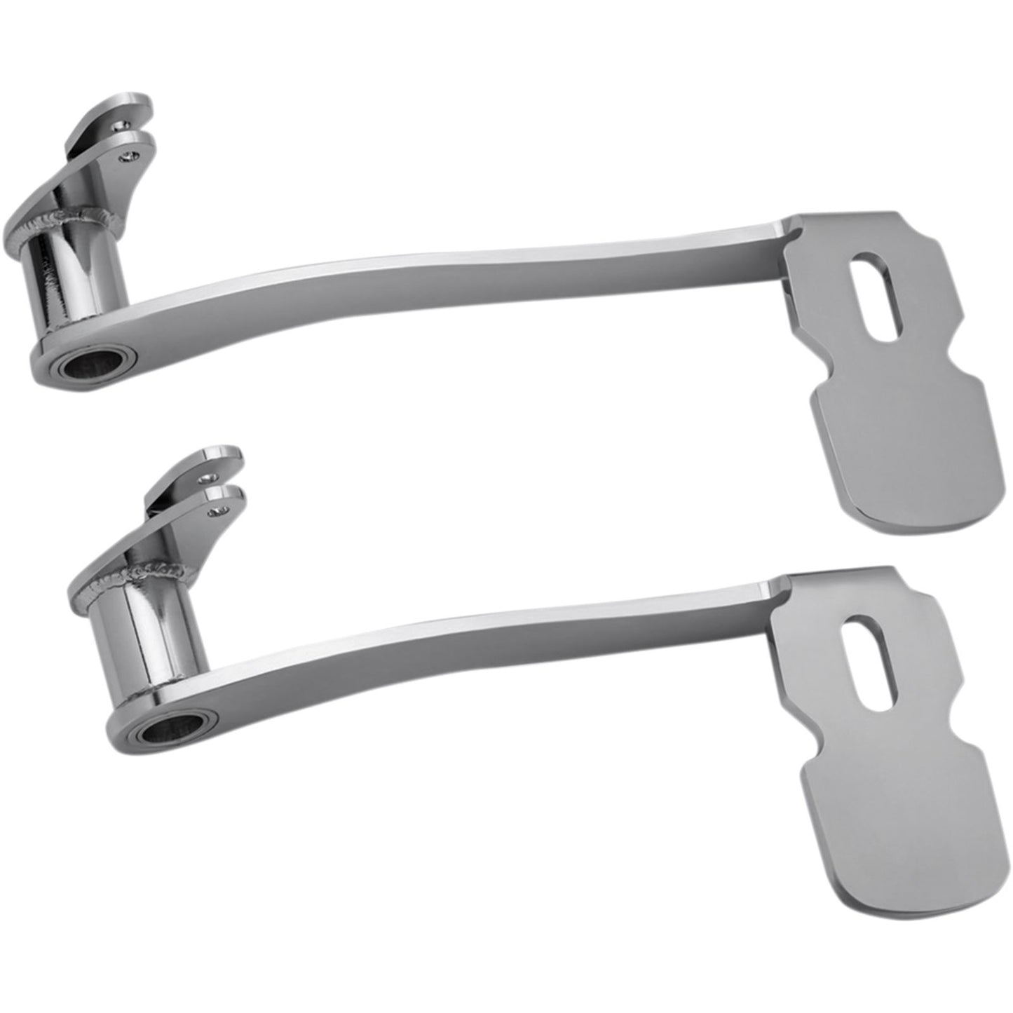 Kuryakyn Extended Brake Pedal - Chrome with Lowers 9672_411796