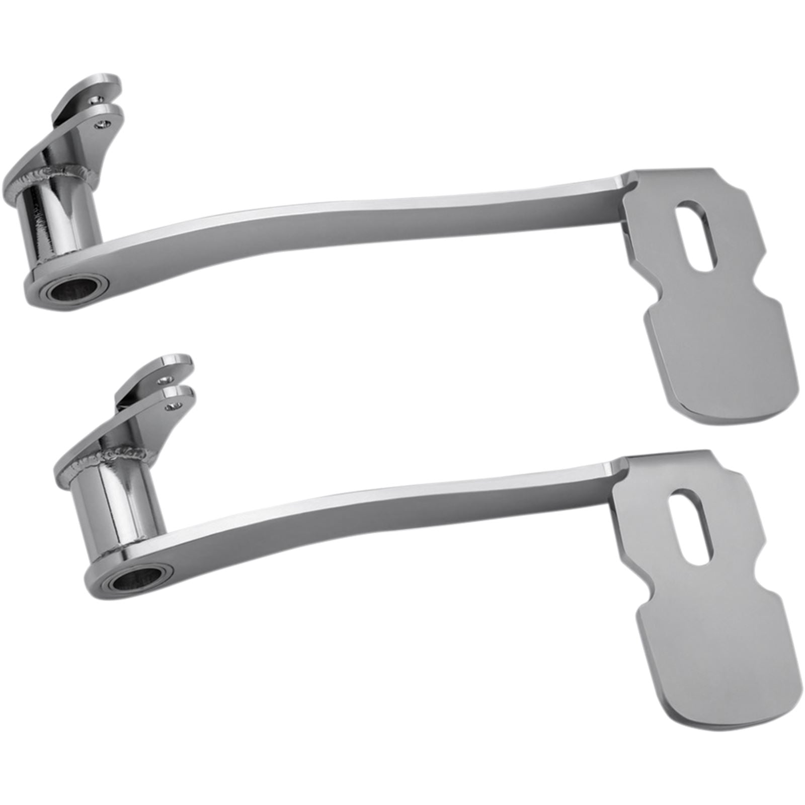 Kuryakyn Extended Brake Pedal - Chrome with Lowers 9672_411796