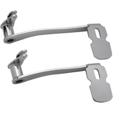 Kuryakyn Extended Brake Pedal - Chrome with Lowers 9672_411796
