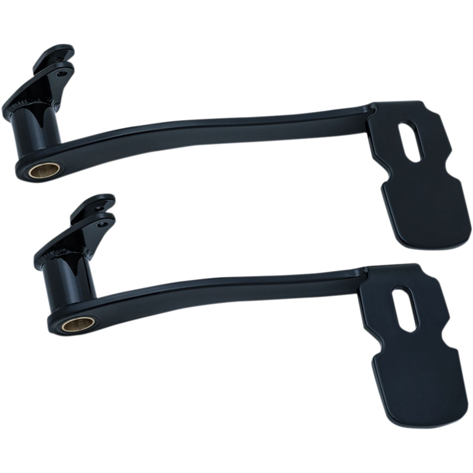 Kuryakyn Extended Brake Pedals with Lowers - Black 9673_411797