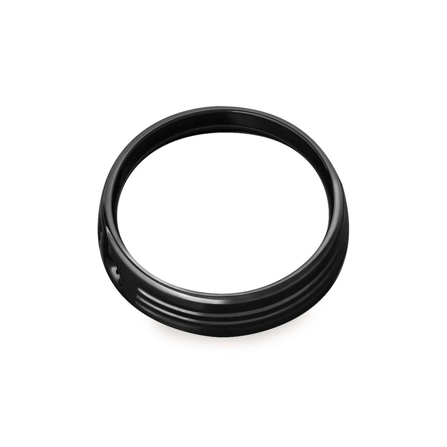 Kuryakyn 7" Headlight Trim - Black 6916_101514