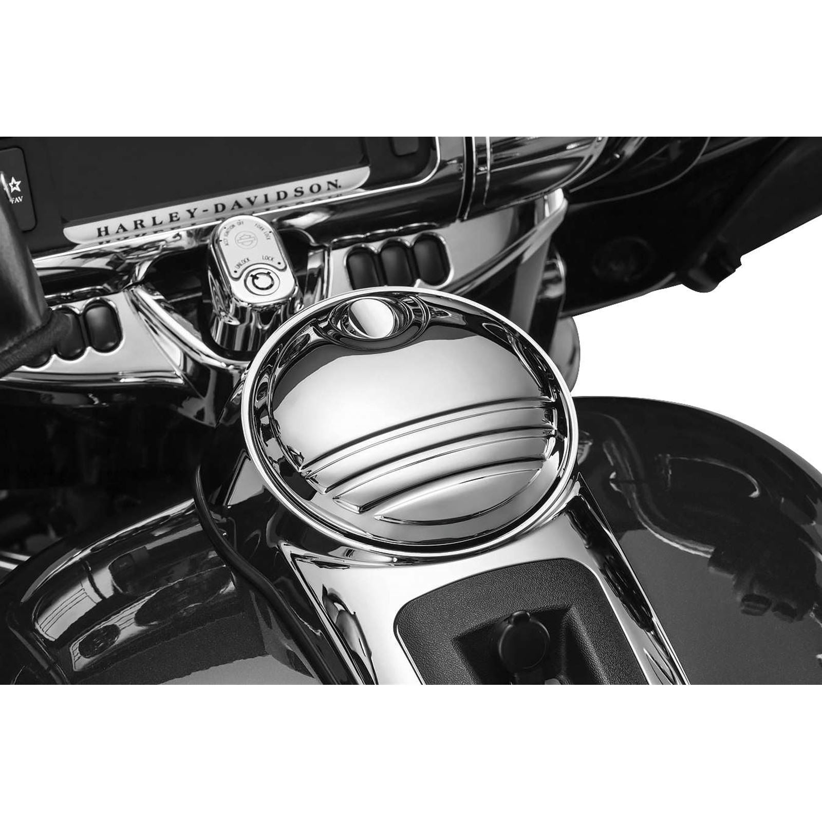 Kuryakyn Fuel Door - Chrome 6968_101544