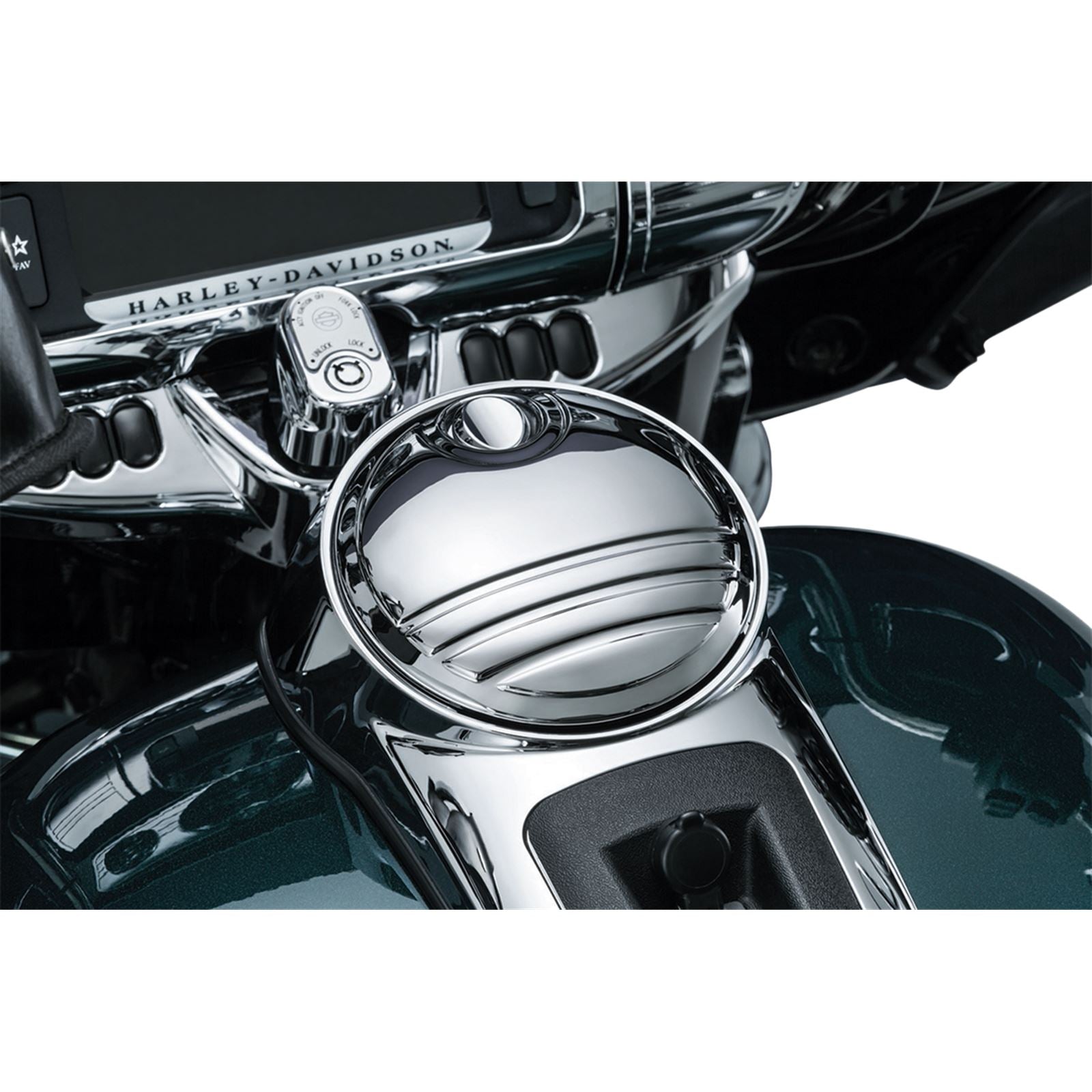 Kuryakyn Fuel Door - Chrome 6968_411110