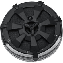Kuryakyn Alley Cat LED Fuel and Battery Gauges - Gloss Black -  3" Diameter 7383_413140