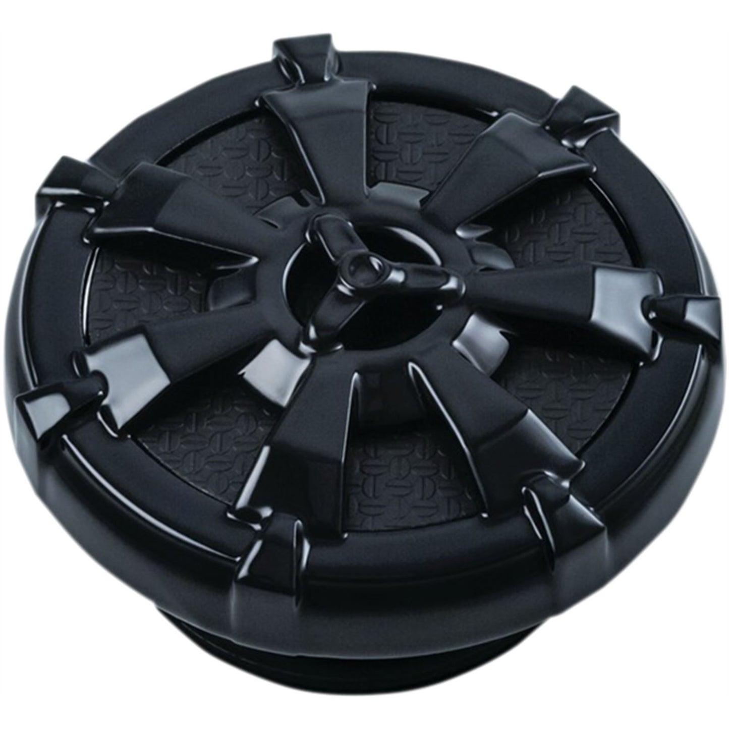 Kuryakyn Alley Cat Gas Cap - Black 7384_411106