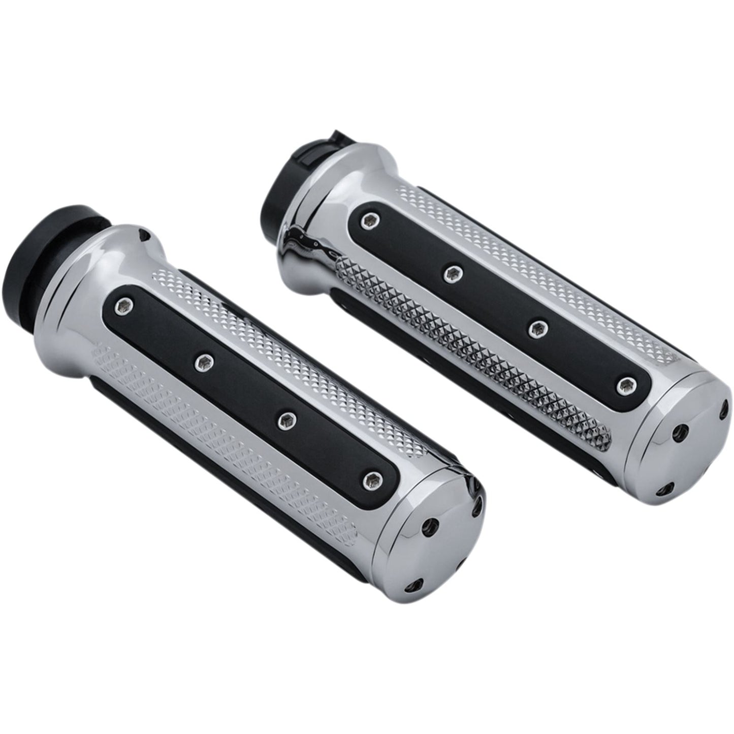 Kuryakyn Chrome Heavy Industries Grips 6120_410918