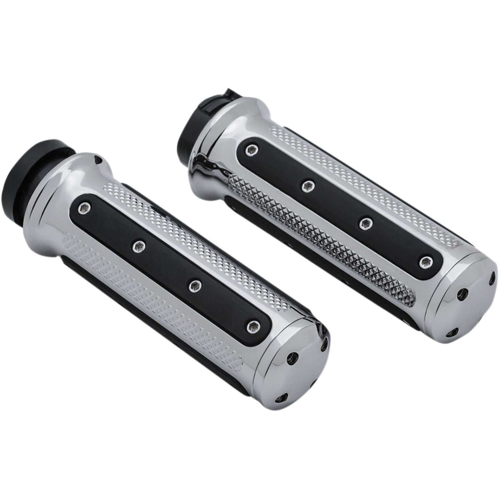 Kuryakyn Chrome Heavy Industries Grips 6120_410918