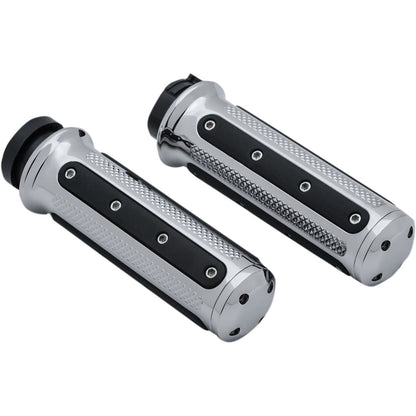 Kuryakyn Chrome Heavy Industries Grips 6120_410918