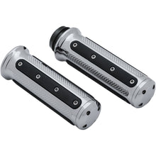 Kuryakyn Chrome Heavy Industries Grips for Throttle-by-Wire 6122_410920