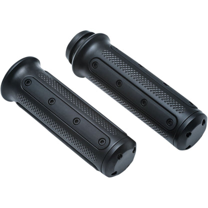 Kuryakyn Black Heavy Industries Grips for Throttle-by-Wire 6123_410921