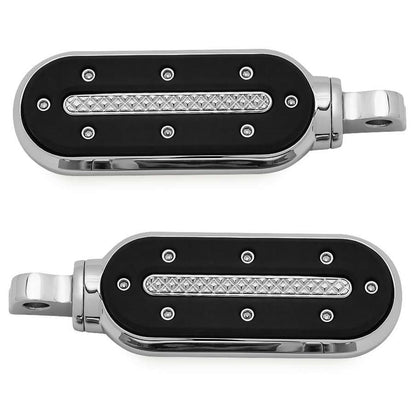 Kuryakyn Heavy Industry Footpegs with Adaptor - Chrome 7031_101637