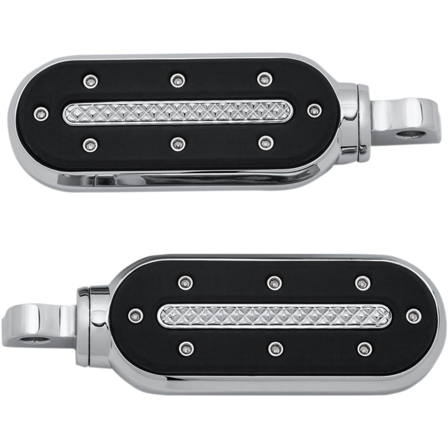Kuryakyn Heavy Industry Footpegs with Adaptor - Chrome 7031_412076