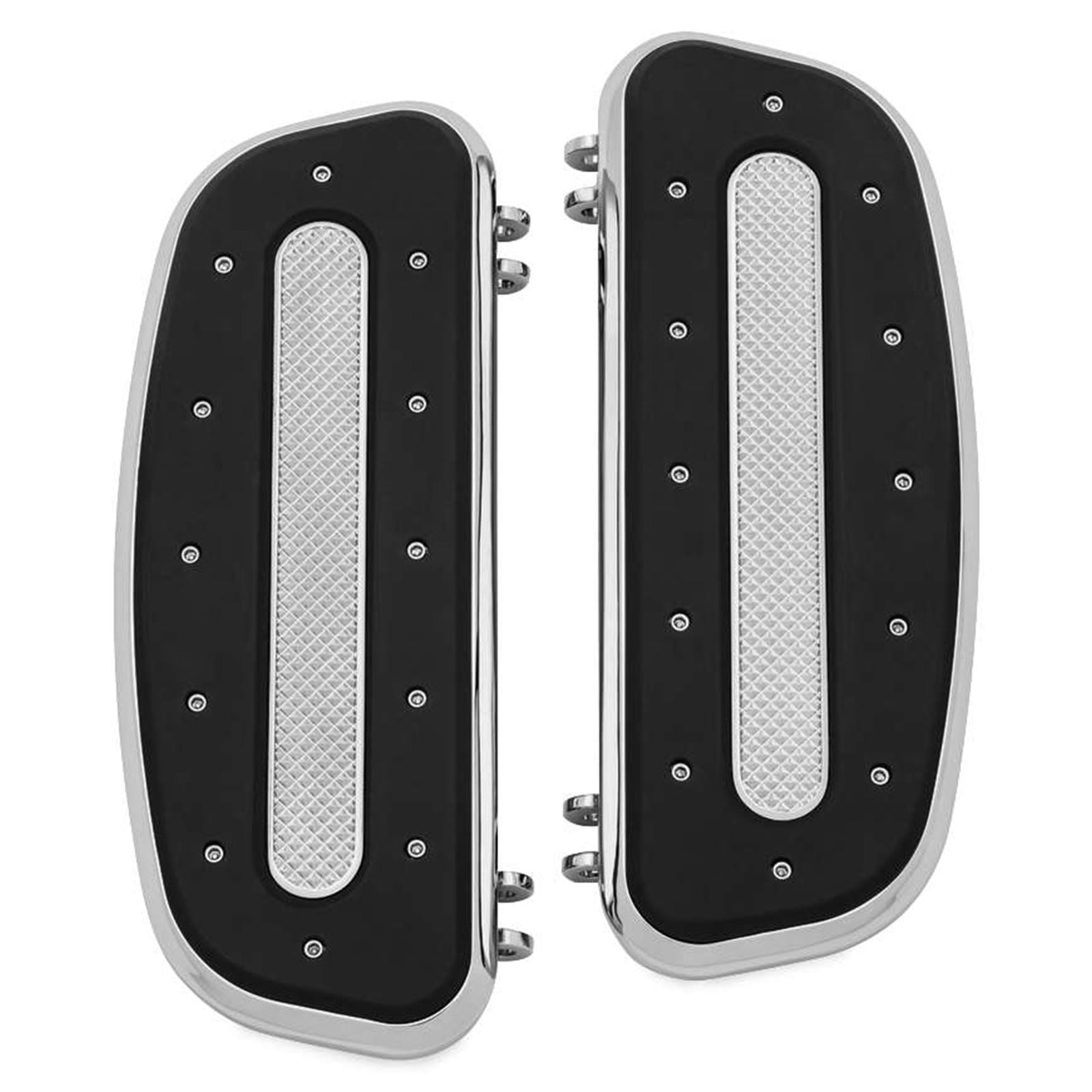 Kuryakyn Heavy Industry Driver Floorboards - Chrome 7041_101652