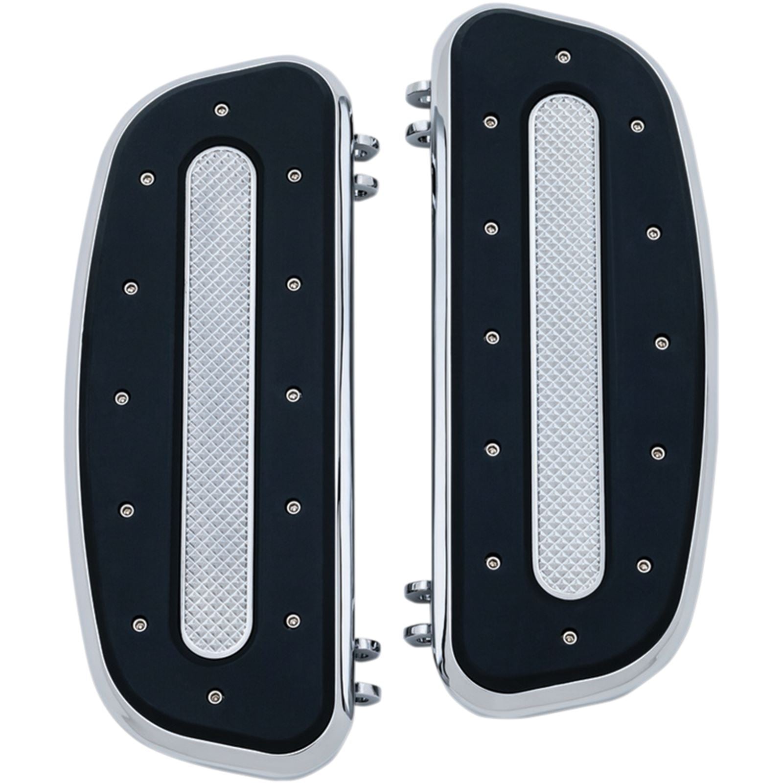 Kuryakyn Heavy Industry Driver Floorboards - Chrome 7041_412205