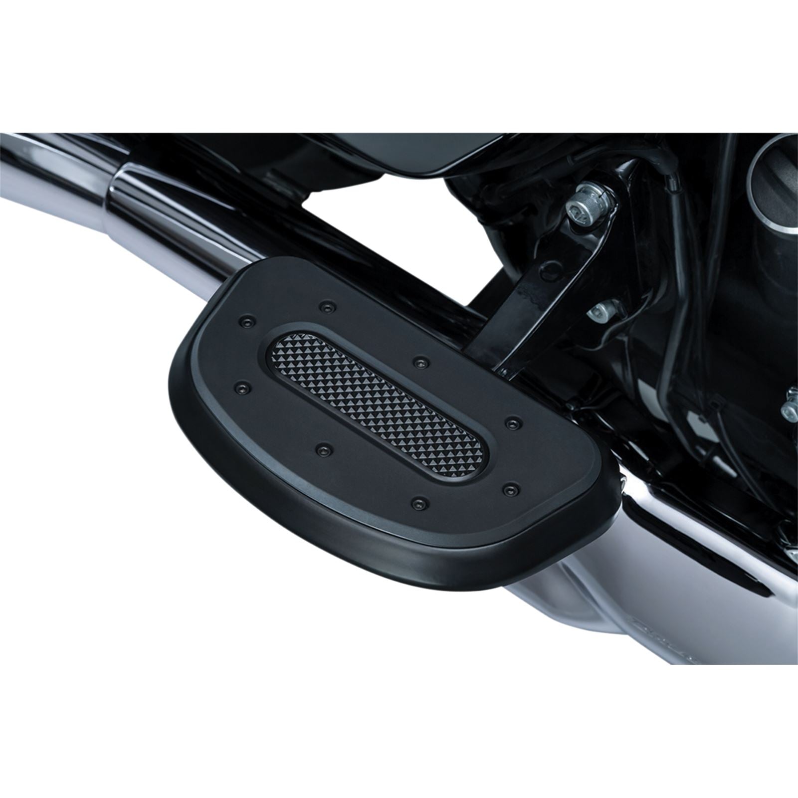 Kuryakyn Passenger Heavy Driver Floorboards - Black 7044_412210