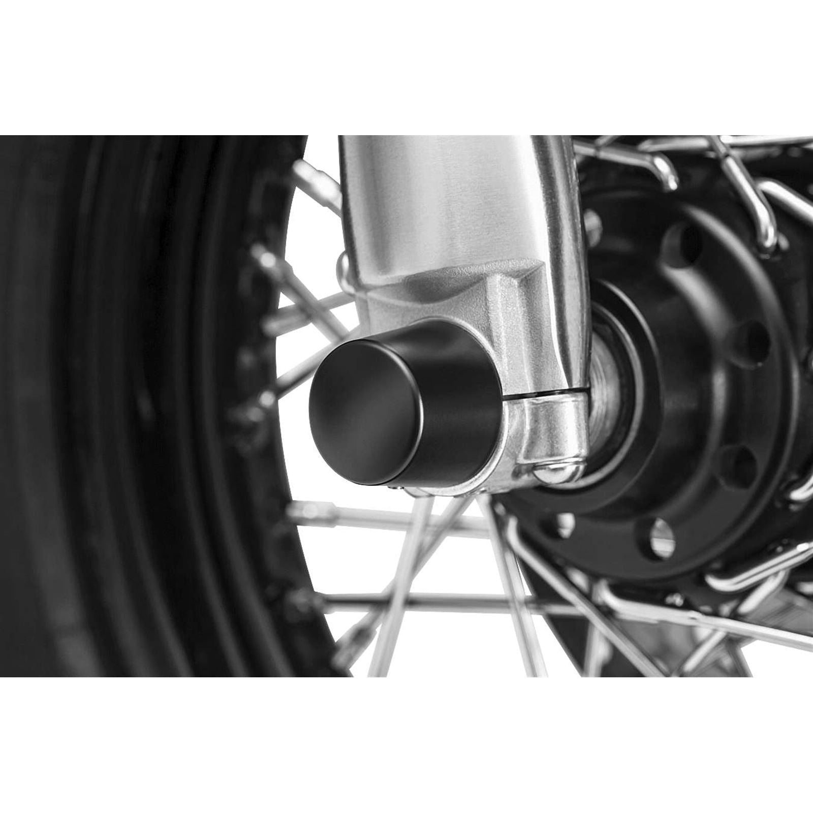 Kuryakyn Cap Axle Front Satin Black 1229_101723