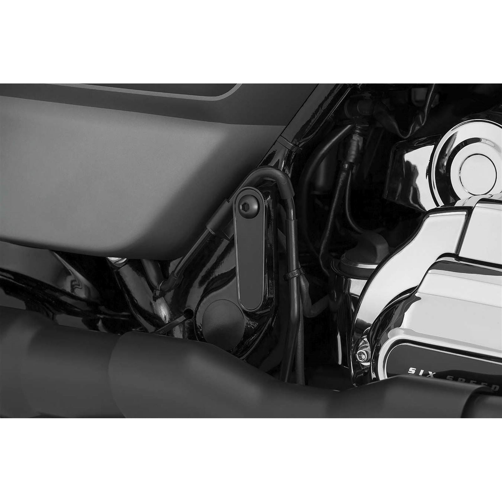 Kuryakyn Passenger Board Block off Plates Black 9397_101726
