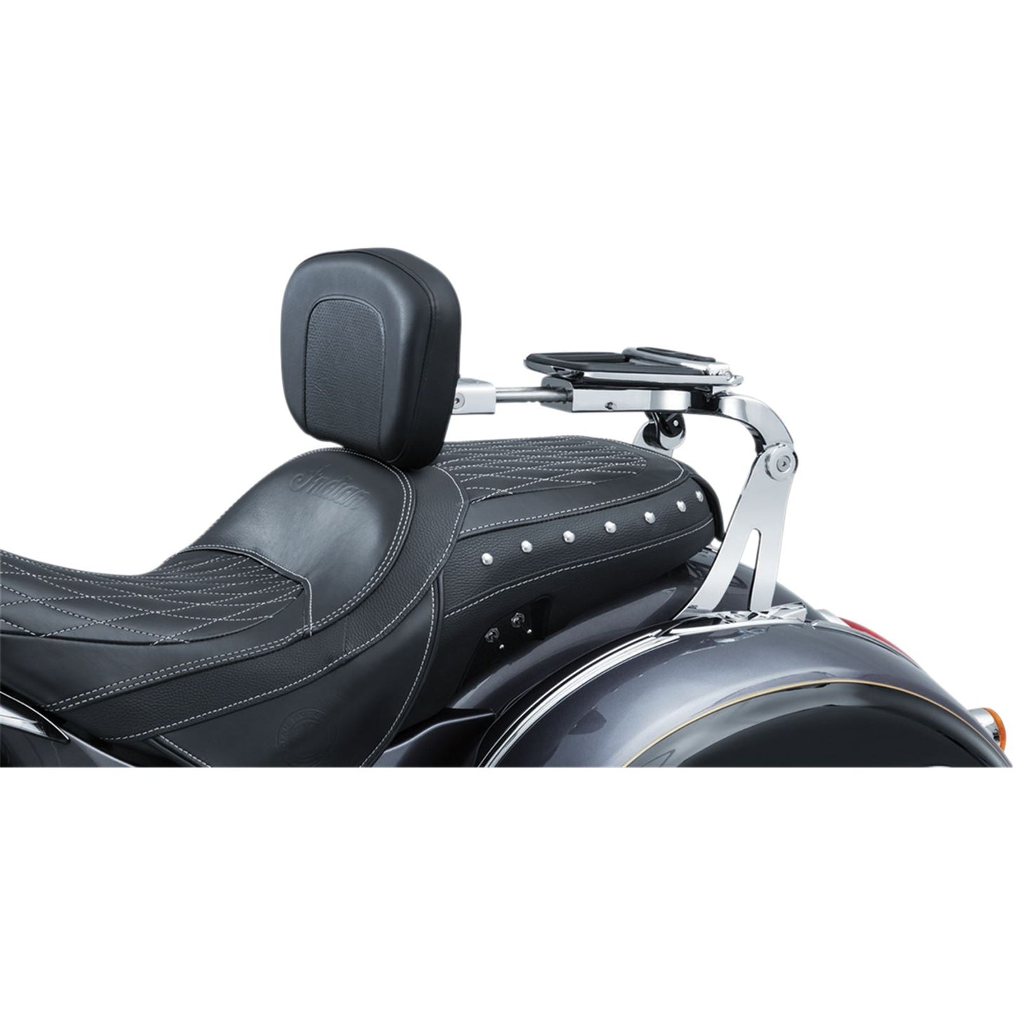 Kuryakyn Backrest Mount (pad purchased separately) Fits 14-17 Indian 7094_411199