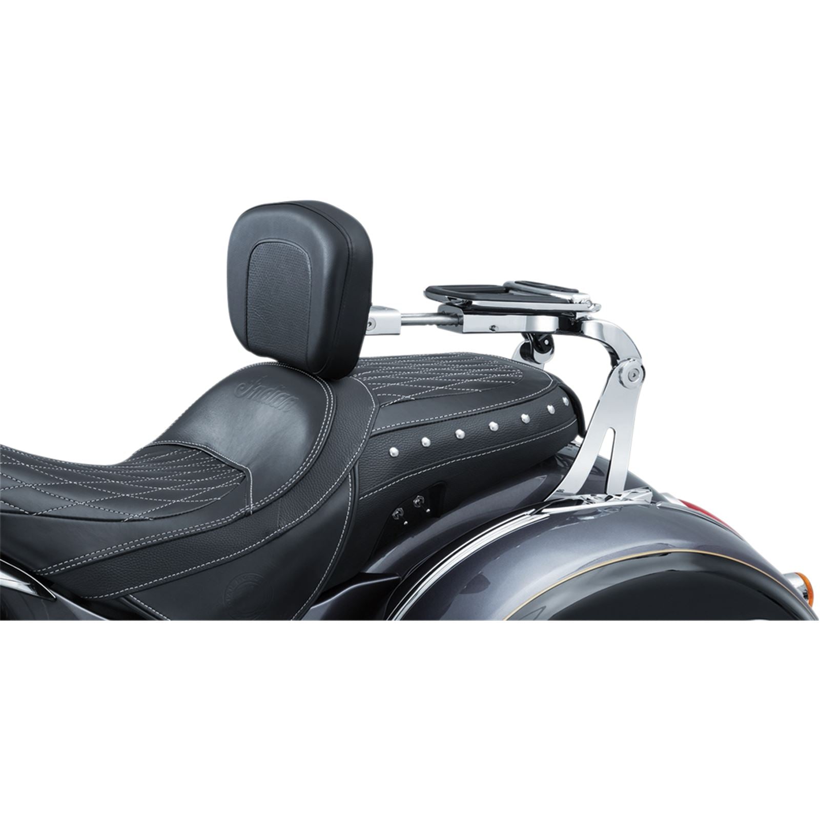 Kuryakyn Backrest Mount (pad purchased separately) Fits 14-17 Indian OPEN-BOX [MPN: 7094]_1650489
