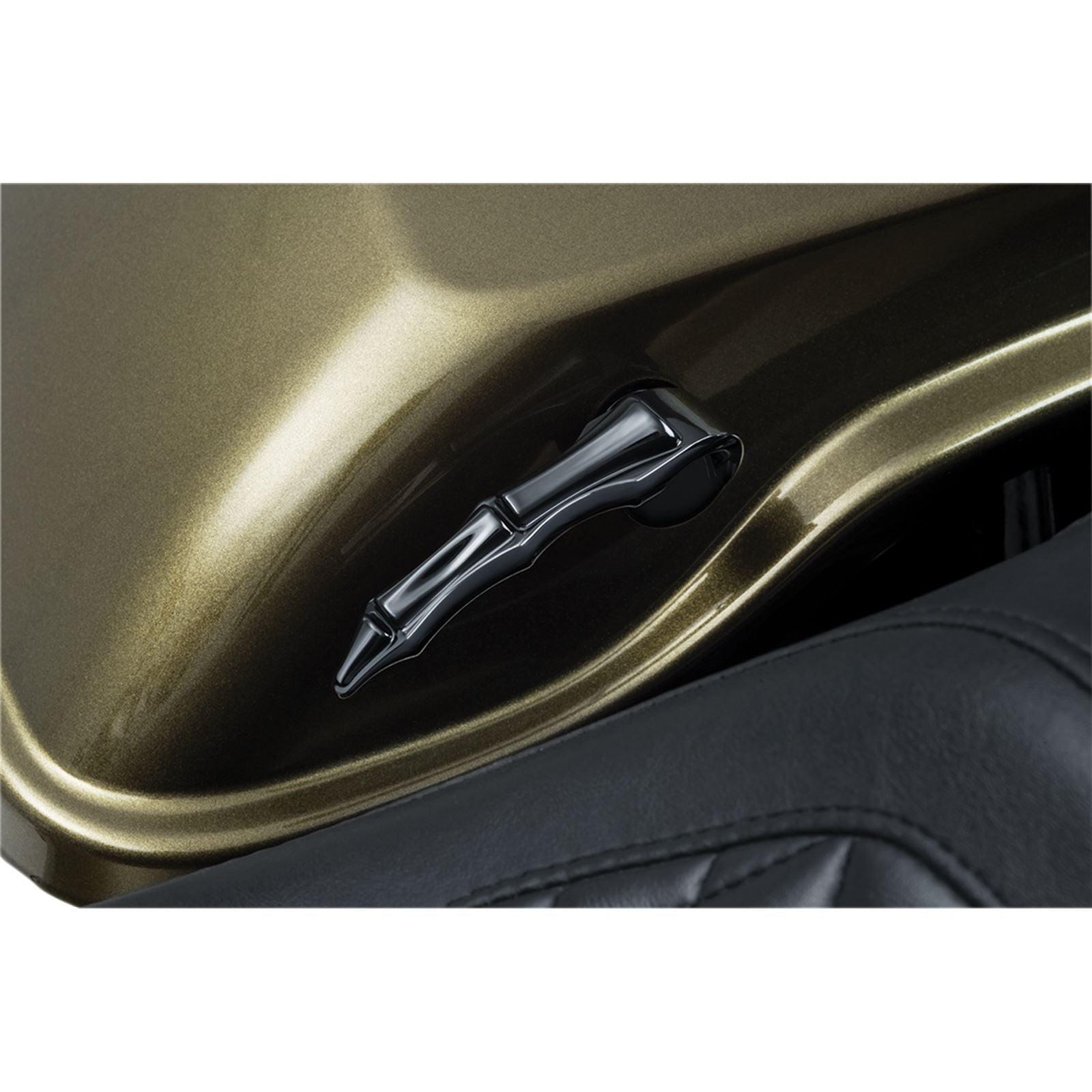 Kuryakyn Lever Saddlebag Zombie Black 5191_413313