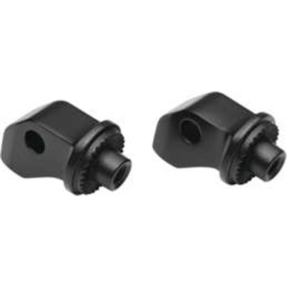 Kuryakyn Splined Adaptor Mounts for Victory Front - Peg - Black 8893_989233