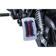 Kuryakyn Curved Vertical License Plate Mount - Chrome 3190_412662