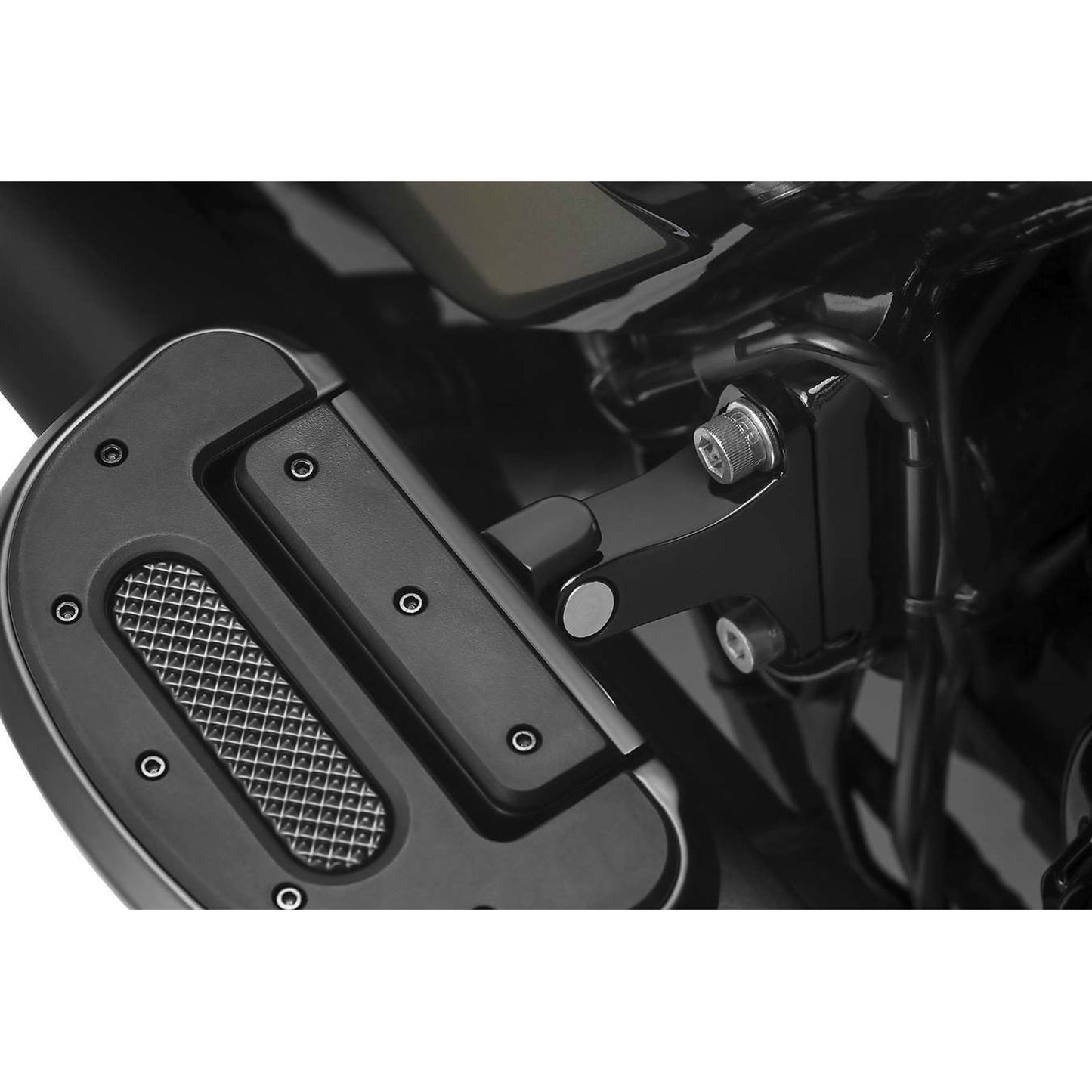 Kuryakyn Non-Pivot Splined Peg Adaptors Black 8895_101846