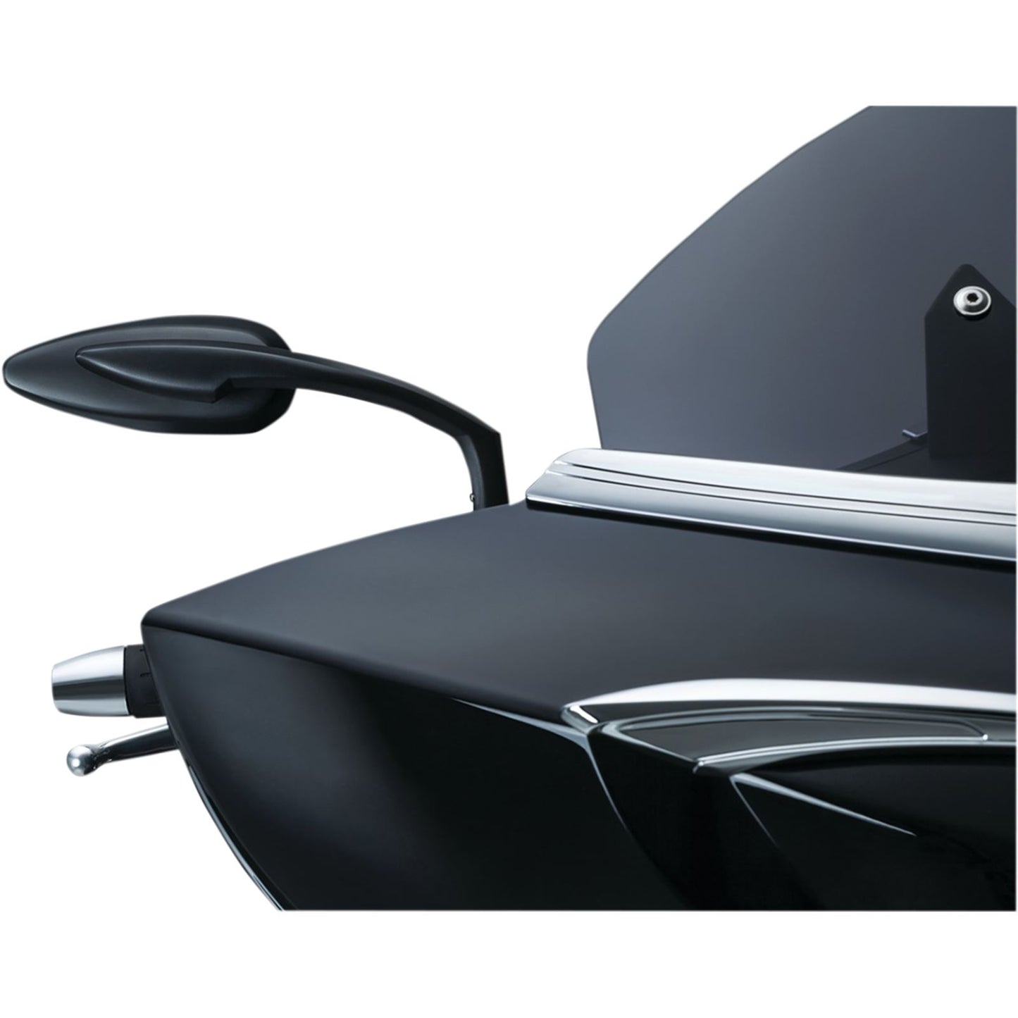 Kuryakyn Teardrop Mirrors - Black 1708_411025