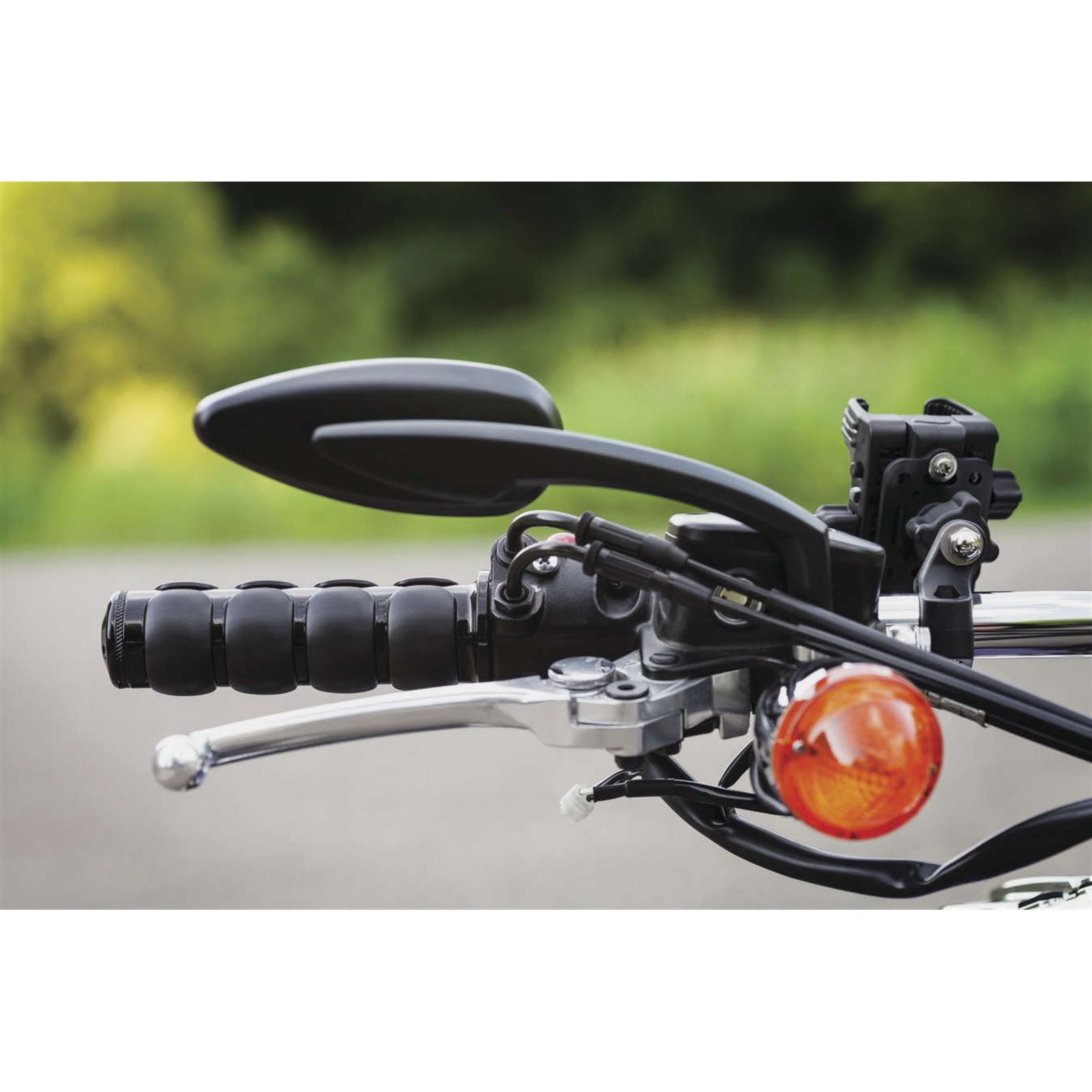 Kuryakyn Teardrop Mirrors - Black 1708_101885