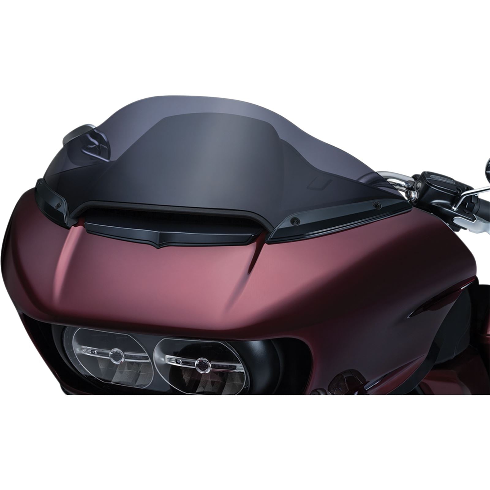 Kuryakyn Windshield Side Trim - Black - FLTR '15+ 2633_413219