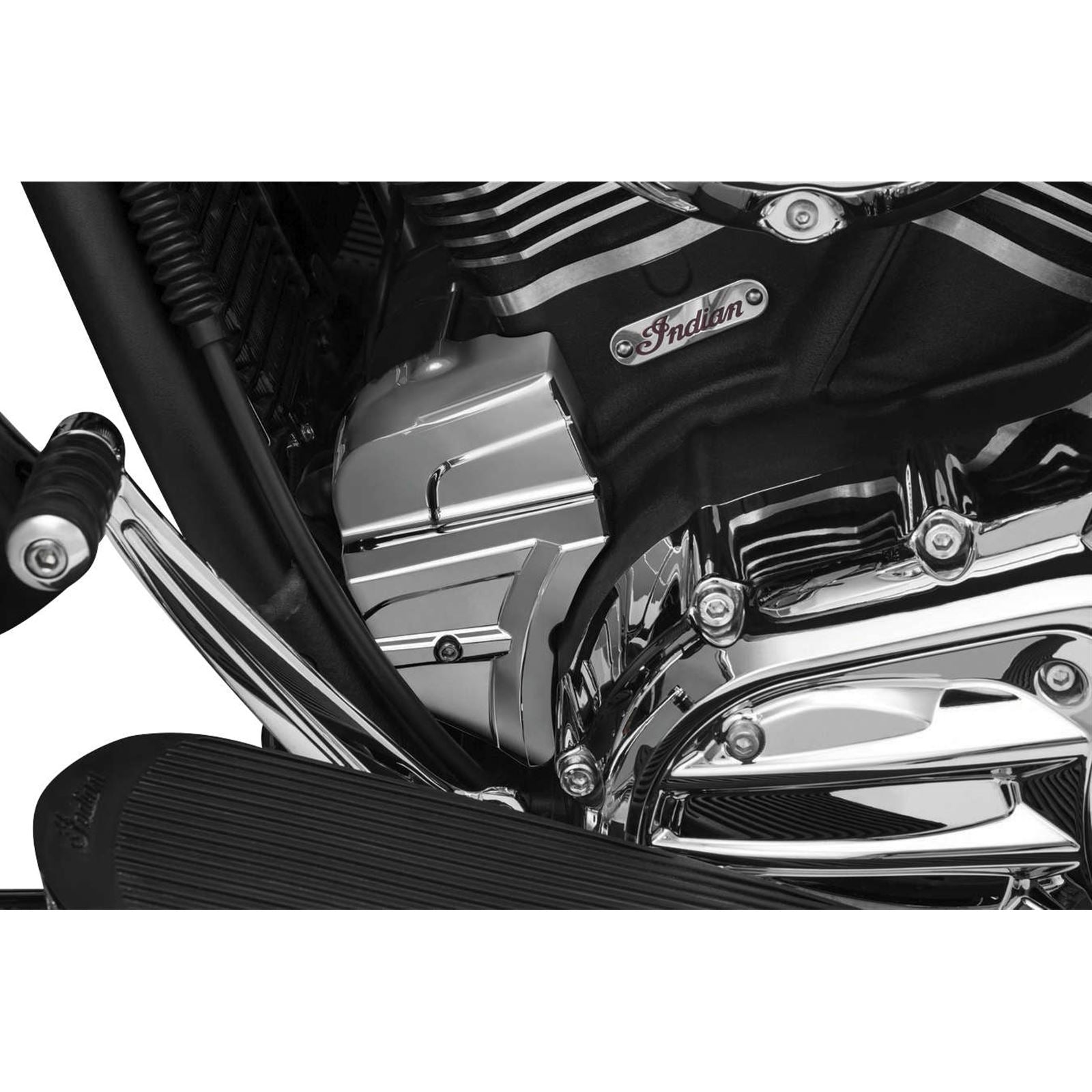 Kuryakyn Starter Cover - Chrome - For Indian Motorcycles '14-20 5642_101899