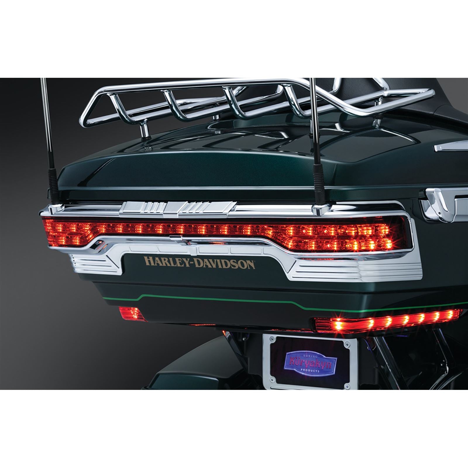Kuryakyn Tri-Line Accent for Rear Tour-Pak Lights OPEN-BOX 6910_1493721