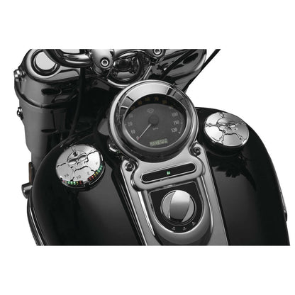 Kuryakyn Zombie Gas Cap - Vented For Harley Models '82-21 7358_101927