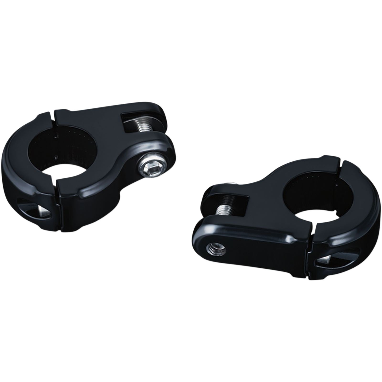 Kuryakyn Highway Peg Mount - Black - 1.25" 7616_412059