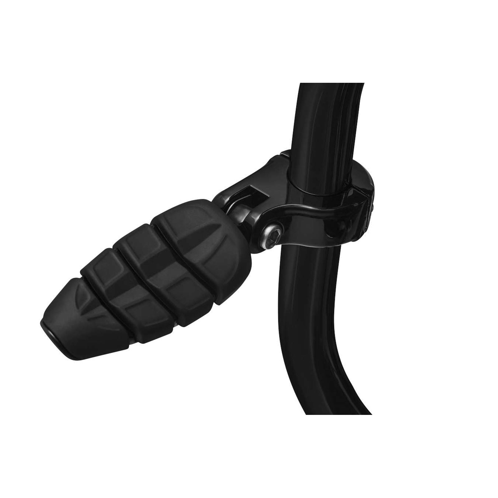 Kuryakyn Highway Peg Mount - Black - 1.25" 7616_101929