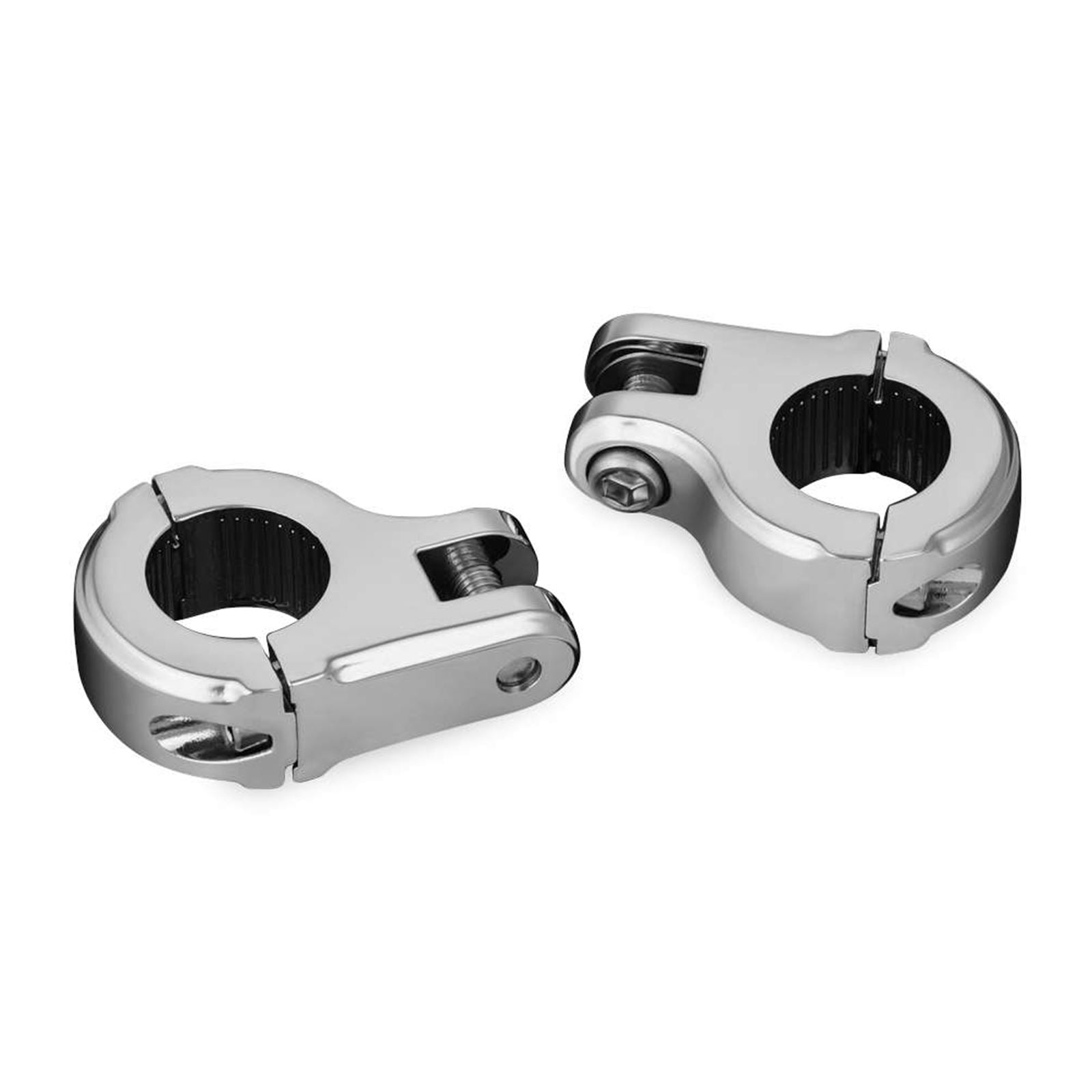 Kuryakyn Highway Peg Mount - Chrome - 1.25" 7617_101930