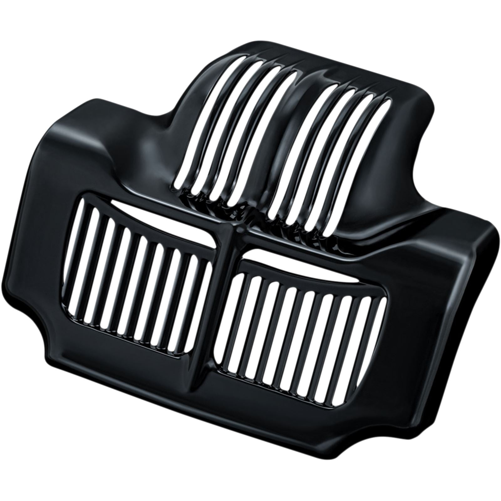 Kuryakyn Oil Cooler Cover for Harley FLH/ FLR/ FLT '11-16 - Black 7690_411141