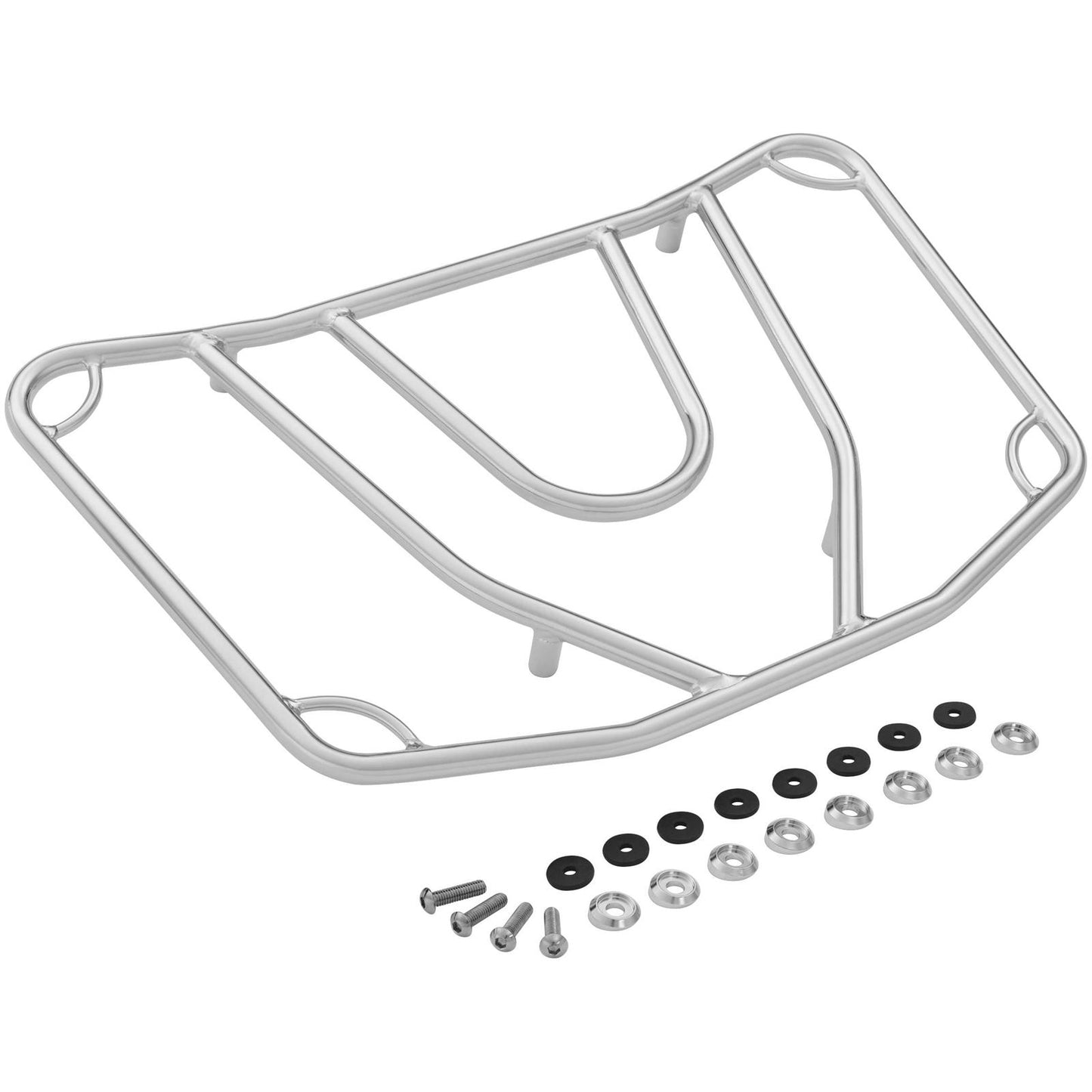 Show Chrome Tour Trunk Luggage Rack - Chrome 41-355_101964