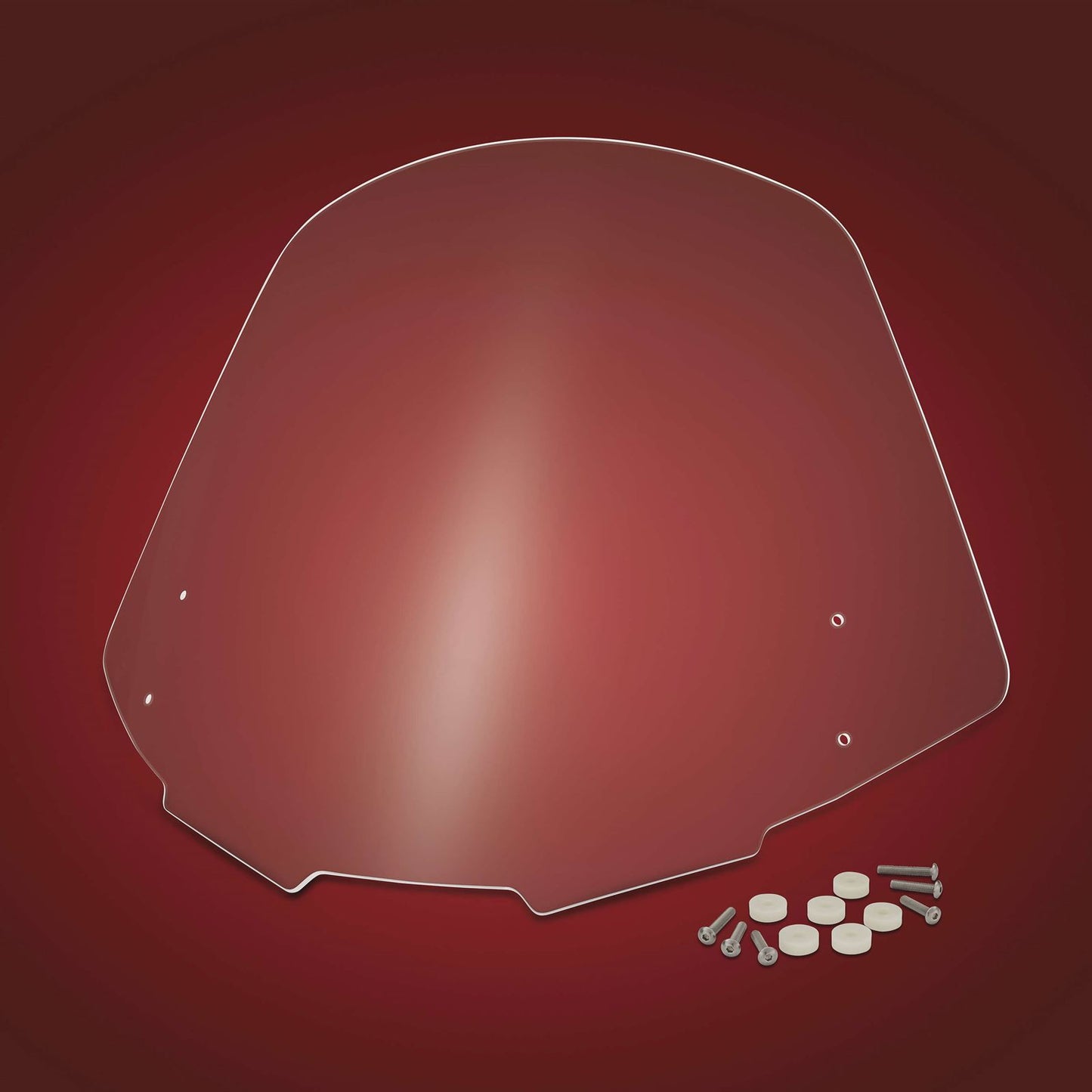 Show Chrome Windshield - Clear - Can-Am 20-401_101968