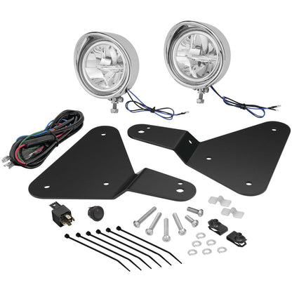 Show Chrome Driving Lights - '15-18 Spyder F3 - Chrome 41-302L_101970
