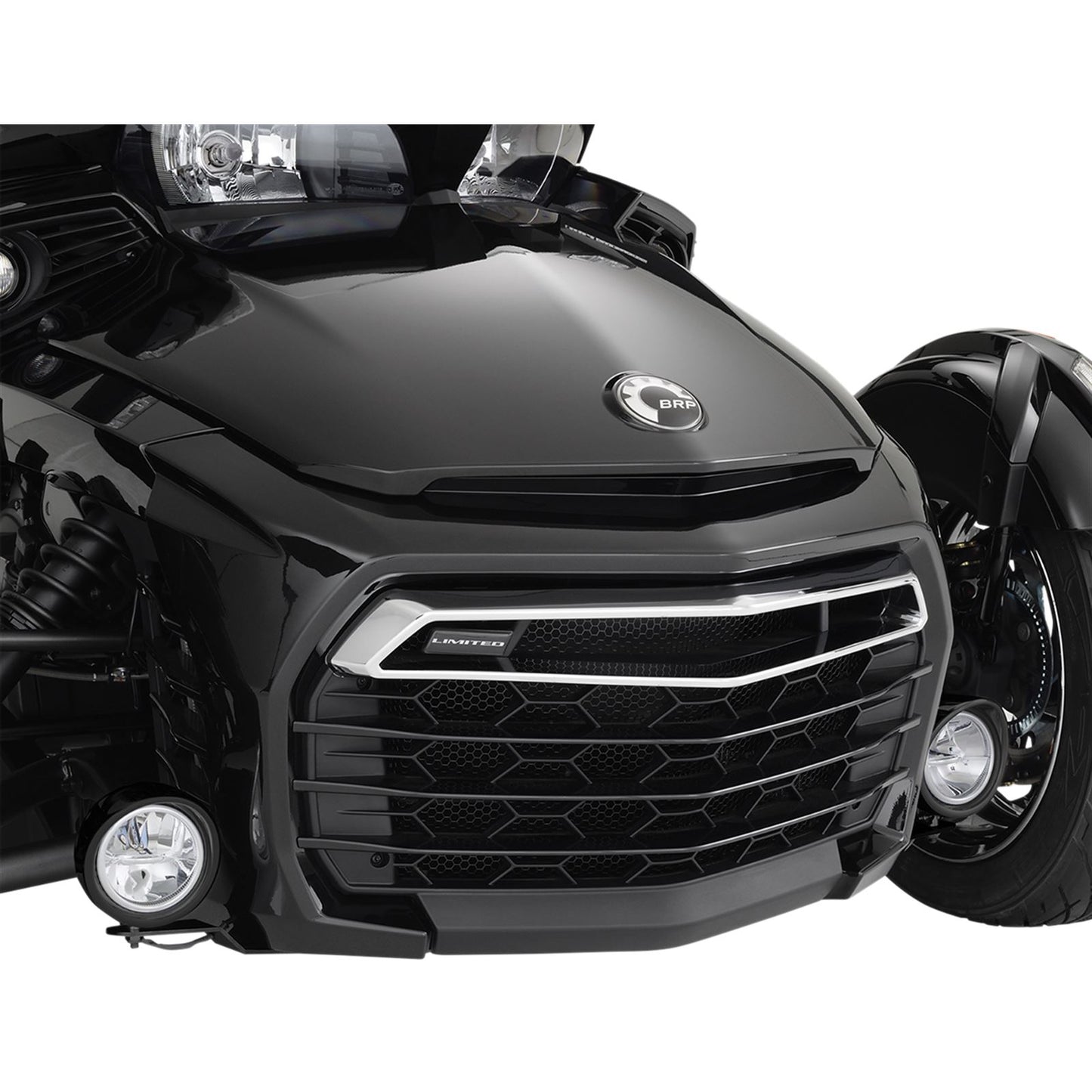 Show Chrome Driving Lights - '15-18 Spyder F3 - Satin Black 41-302LBK_474074