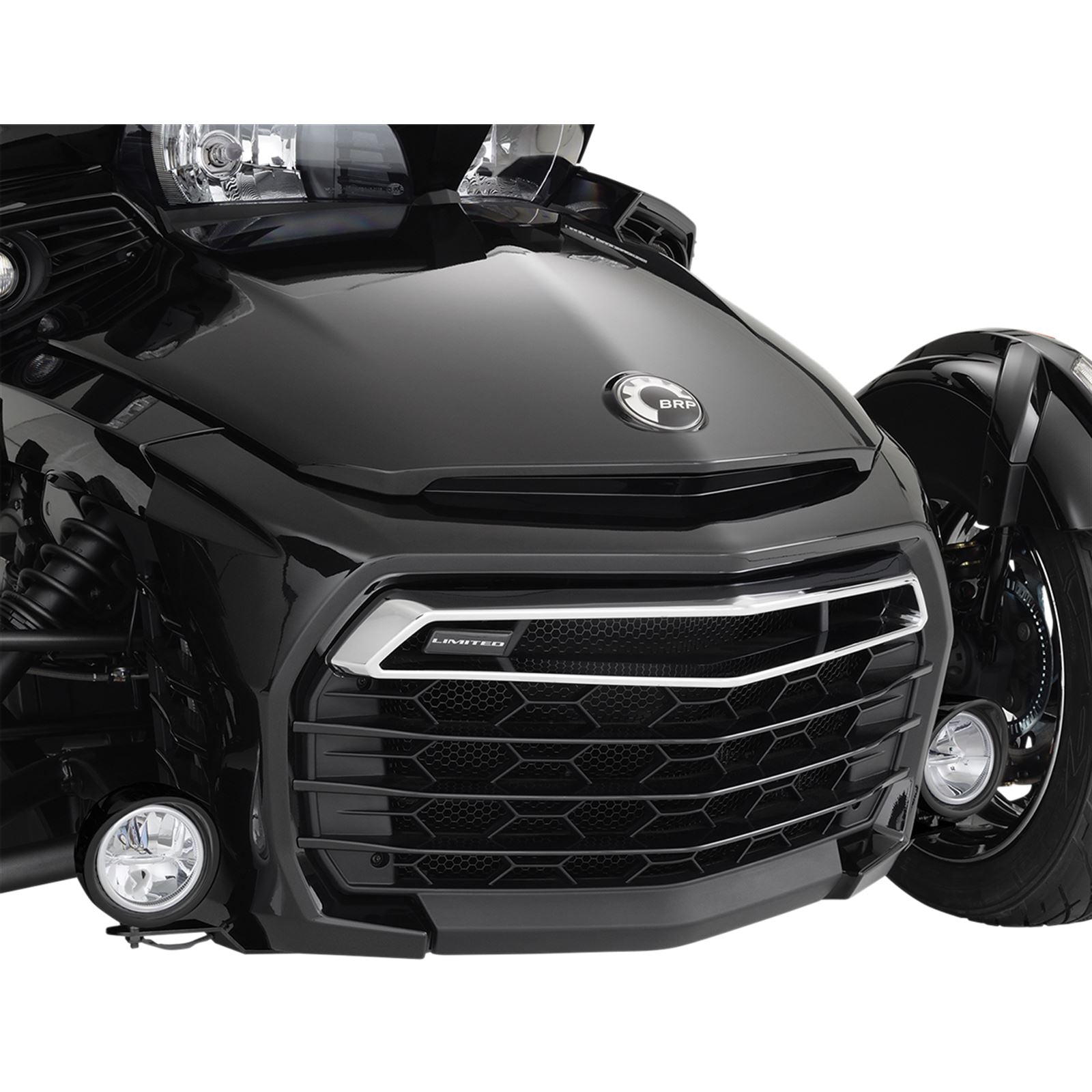 Show Chrome Driving Lights - '15-18 Spyder F3 - Satin Black 41-302LBK_474074