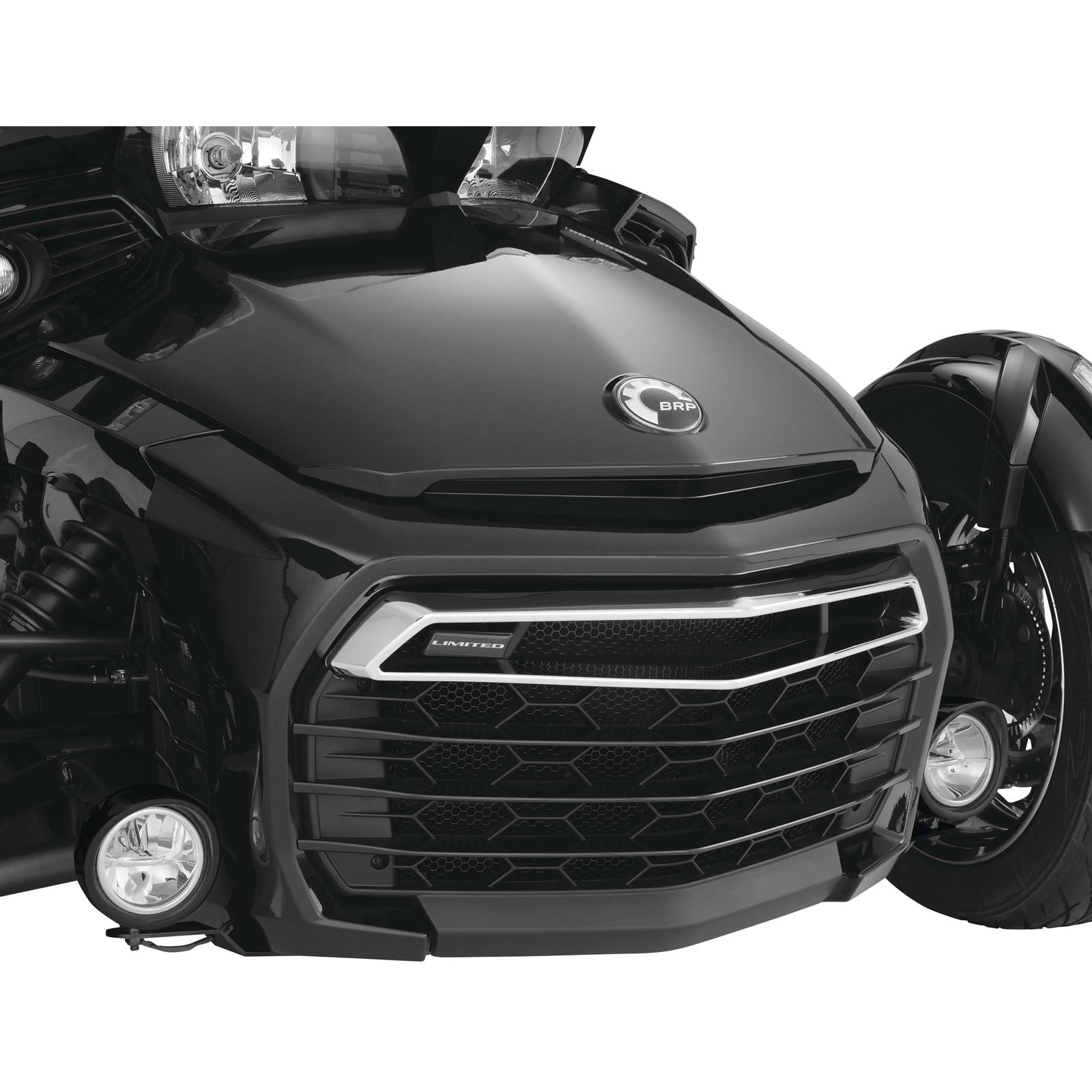 Show Chrome Driving Lights - '15-18 Spyder F3 - Satin Black 41-302LBK_101974