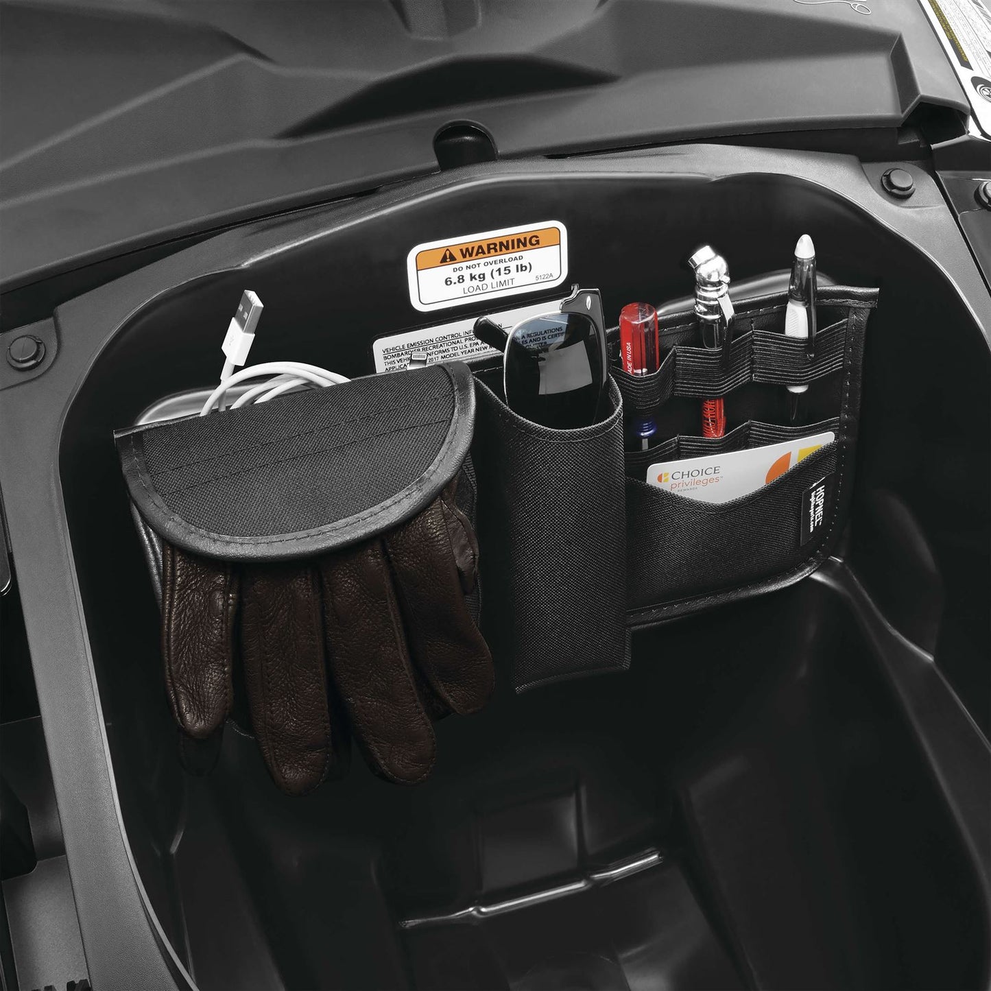 Show Chrome Trunk Organizer H40-306BK_101977