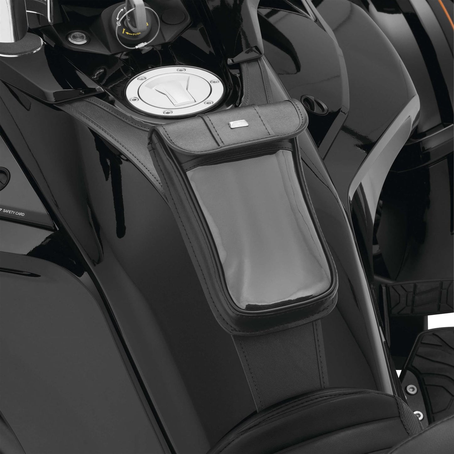 Show Chrome Tuxedo™  Tie - Can-Am H40-304BKC_101993