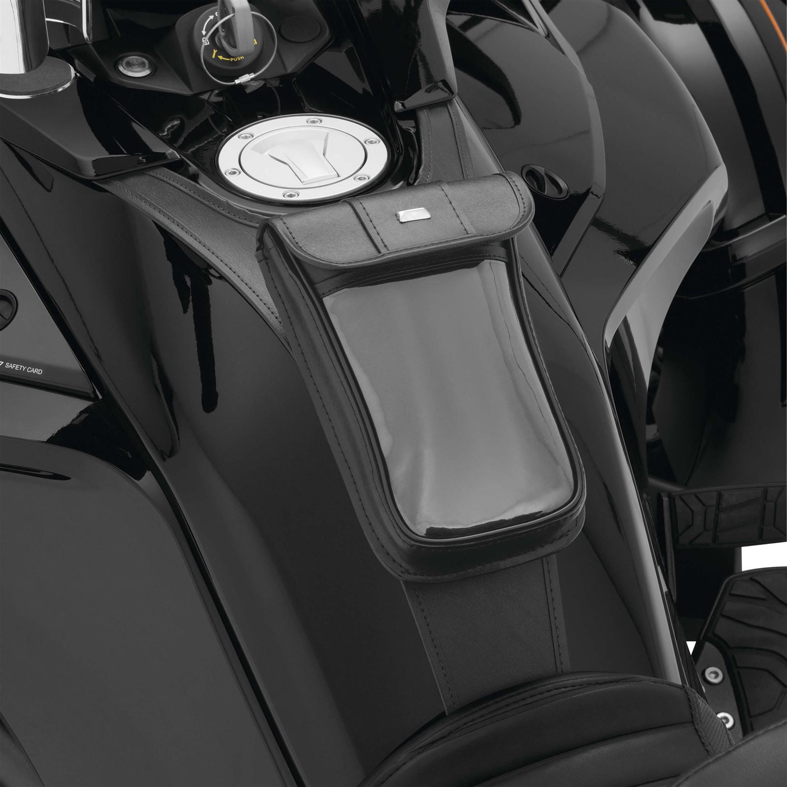 Show Chrome Tuxedo™  Tie - Can-Am H40-304BKC_101993