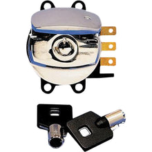 Harddrive Ignition Switch - Chrome for Harley Davidson - FXST/FLST 27-041_102016