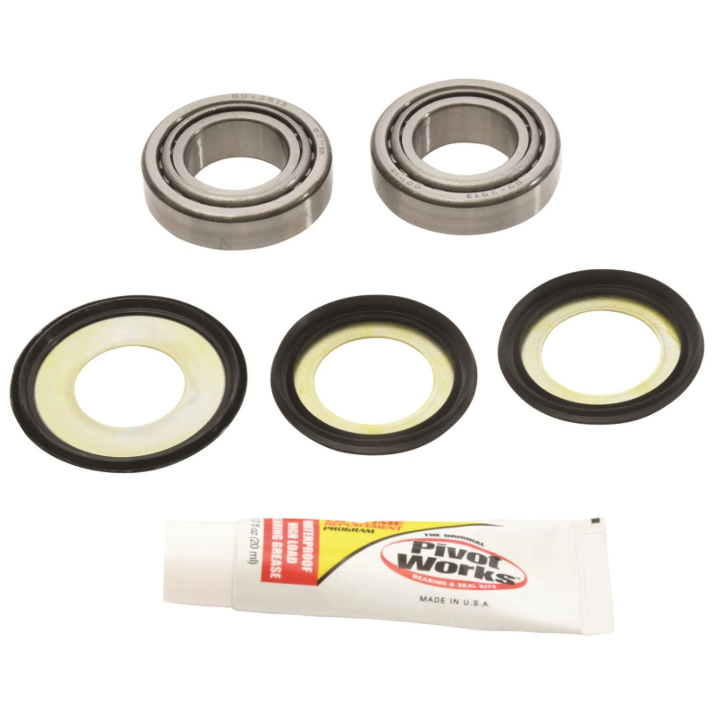 Pivot Works Steering Stem Bearing Kit for Yamaha Bike PWSSK-Y02-021_1690737