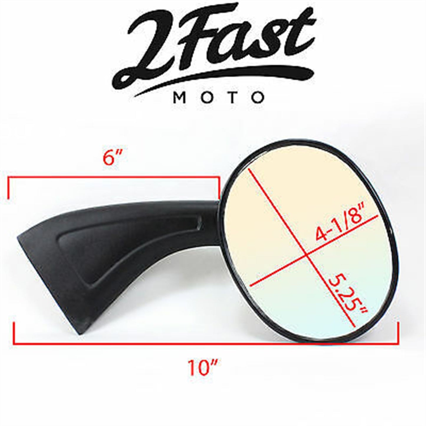 2FastMoto Left and Right Side Mirror Pair For Suzuki Katana 600 750  20-78271 / 20-78272_634833