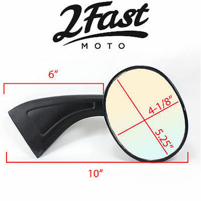 2FastMoto Left and Right Side Mirror Pair For Suzuki Katana 600 750  20-78271 / 20-78272_634833
